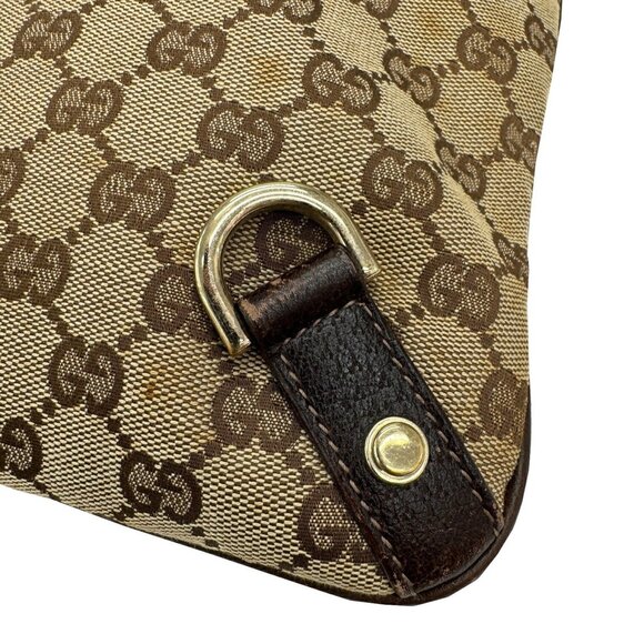 GUCCI Brown Leather Shoulder Bag - Picture 4 of 12